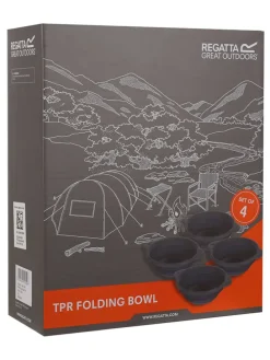 4-delige set: siliconen kommen "Bowl" grijs