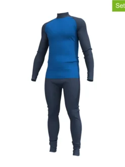 2-delige set: thermo-ondergoed "Neva" donkerblauw/blauw