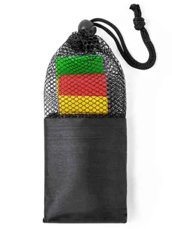 3-delige set: weerstandsbanden rood/geel/groen - (L)30 cm