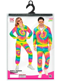 2-delig kostuum "Hippie" meerkleurig