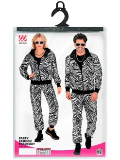 2-delig kostuum "Party" zilverkleurig/zwart