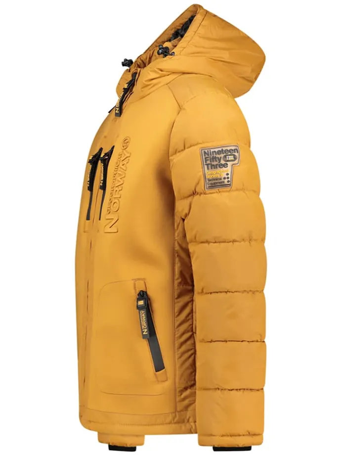 Donzen jas "Beachwood" geel