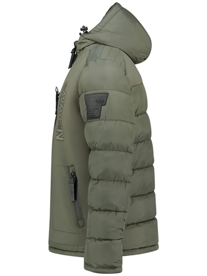 Donzen jas "Beachwood" kaki