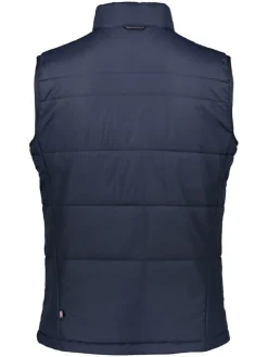 Doorgestikte bodywarmer "Bergland" donkerblauw