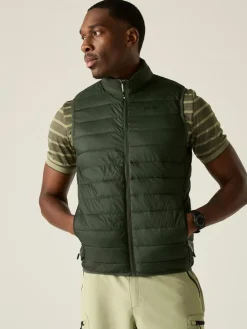 Doorgestikte bodywarmer 