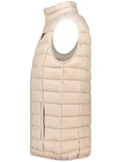 Doorgestikte bodywarmer 