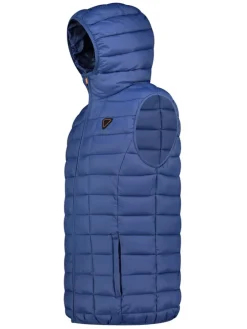 Doorgestikte bodywarmer 