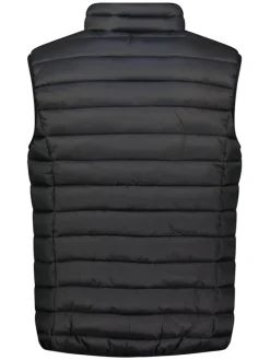 Doorgestikte bodywarmer "Vaipter" zwart