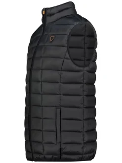 Doorgestikte bodywarmer 