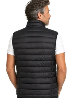 Doorgestikte bodywarmer 