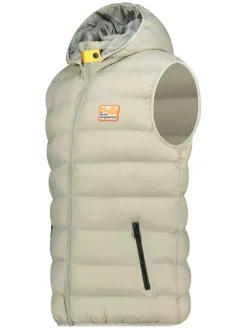 Doorgestikte bodywarmer 