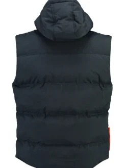 Doorgestikte bodywarmer "Vilano" donkerblauw