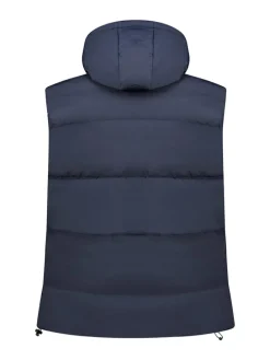 Doorgestikte bodywarmer 