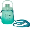Drinkfles paars/turquoise/roze - 1,2 l (verrassingproduct)