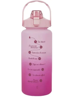 Drinkfles paars/turquoise/roze - 2 l (verrassingsproduct)