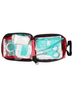 Eerste hulp tas rood - (B)10 x (H)15 x (D)6 cm