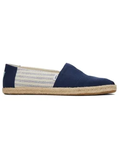 Espadrilles donkerblauw/crème
