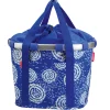Fietsmand "KLICKfix" blauw - (B)35 x (H)26 x (D)28 cm