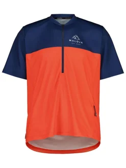 Fietsshirt "BarettiM. All Mountain" oranje/donkerblauw