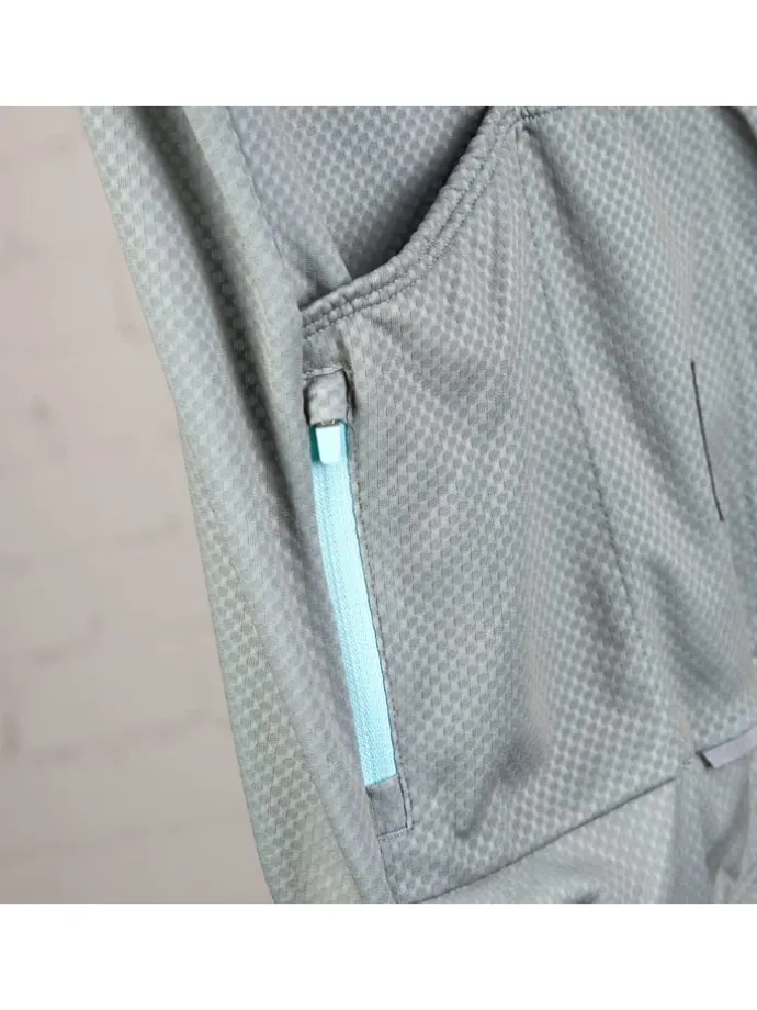 Fietsshirt "Highwayman" grijs/groen