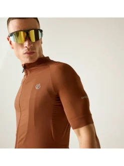 Fietsshirt "Lightning" in Terrakotta