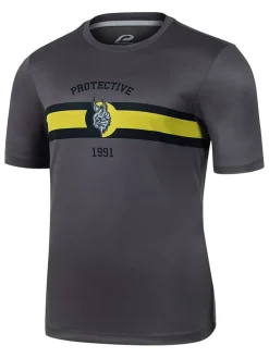 Fietsshirt "Mad Dog" antraciet
