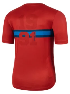 Fietsshirt "Mad Dog" rood