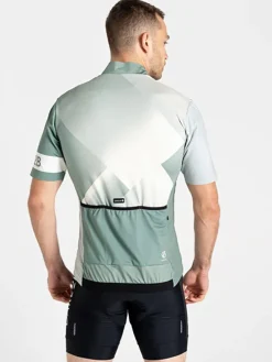 Fietsshirt "Pedal II" groen/wit