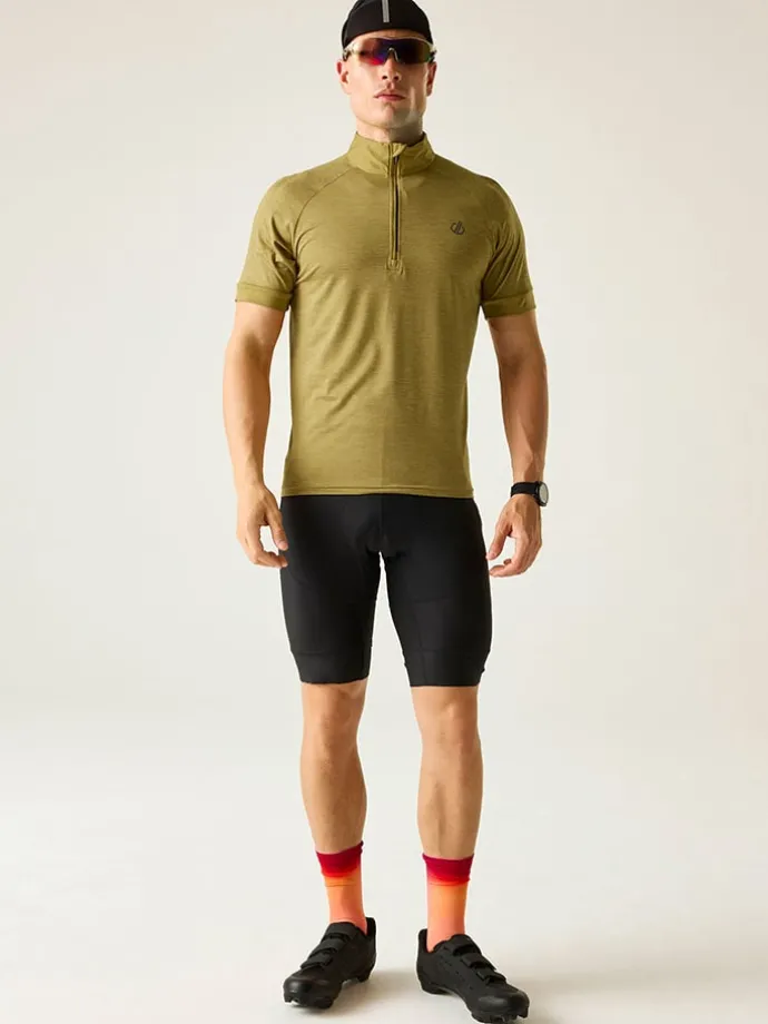 Fietsshirt "Pedal It Out II" kaki