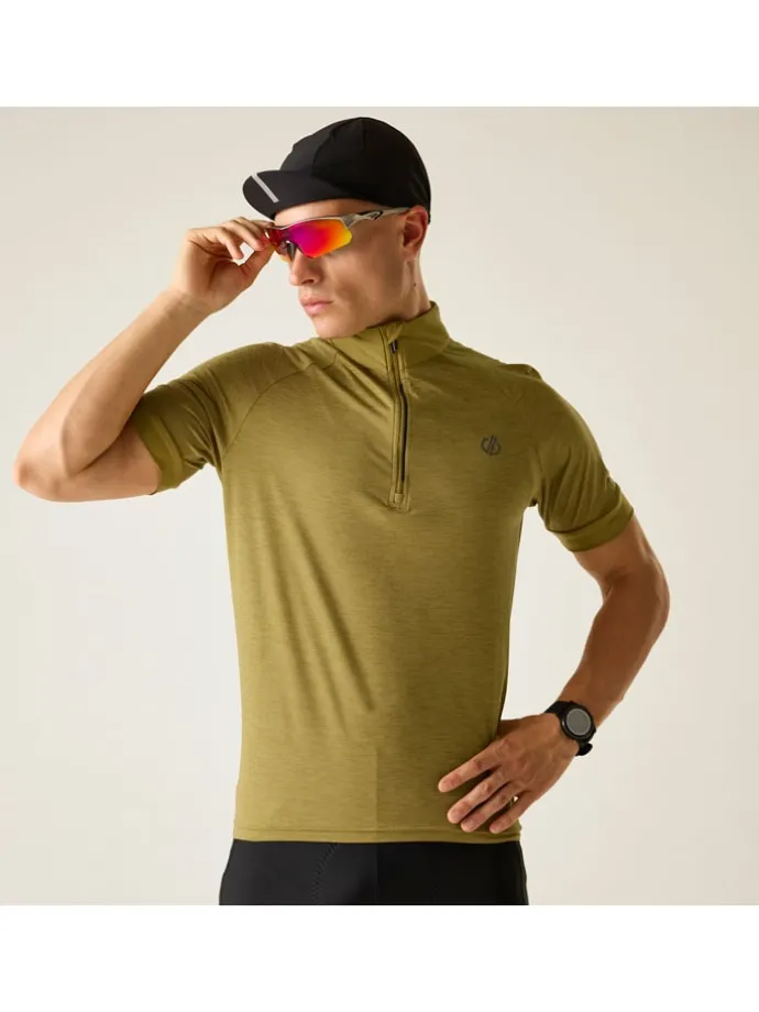 Fietsshirt "Pedal It Out II" kaki