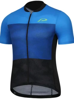 Fietsshirt "Transform" blauw/zwart