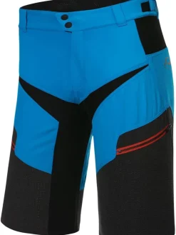 Fietsshort "P-Life is Wild" blauw