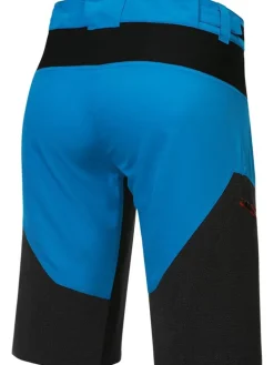 Fietsshort "P-Life is Wild" blauw