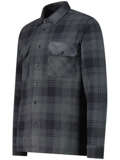Fleece blouse antraciet