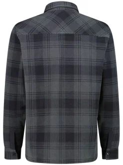 Fleece blouse antraciet