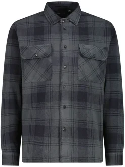 Fleece blouse antraciet
