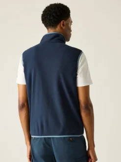 Fleece bodywarmer "Frankie" donkerblauw