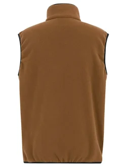 Fleece bodywarmer "Frankie" lichtbruin