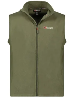 Fleece bodywarmer "Vug" kaki