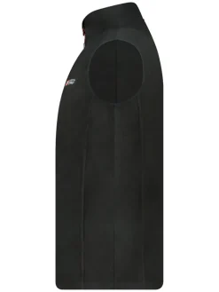 Fleece bodywarmer "Vug" zwart