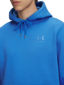 Fleece hoodie blauw