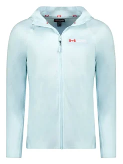 Fleece jas "Tugoodeak" lichtblauw