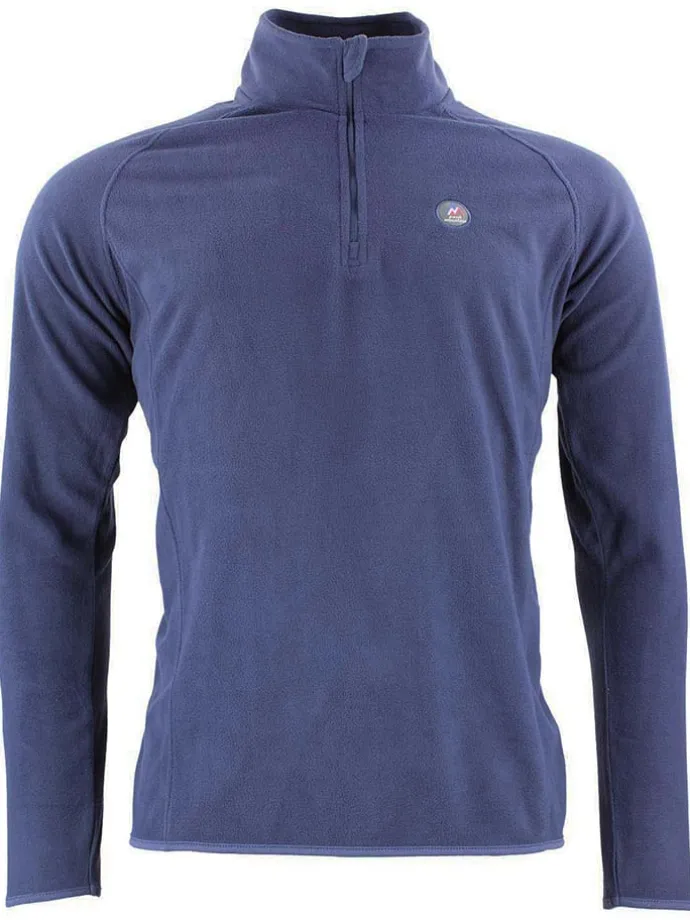 Fleece trui "Cafinor" donkerblauw