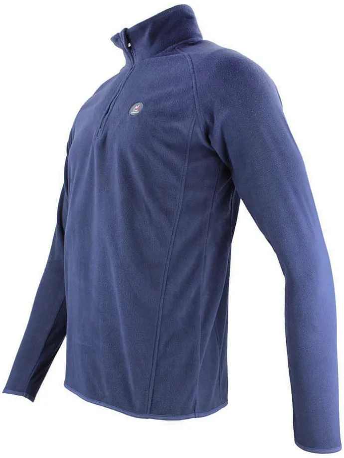 Fleece trui "Cafinor" donkerblauw