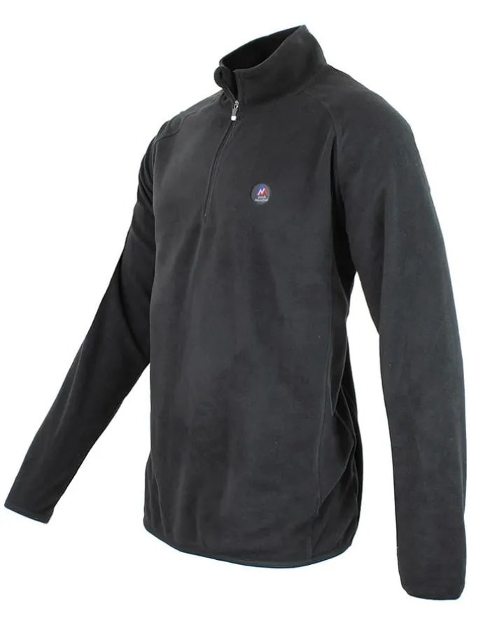 Fleece trui "Cafinor" zwart