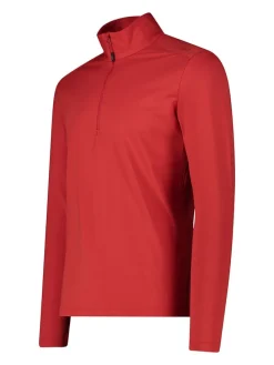Fleece trui rood