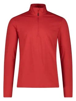 Fleece trui rood