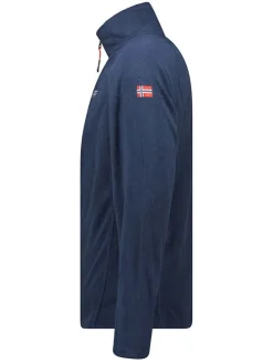 Fleece trui "Tug" donkerblauw