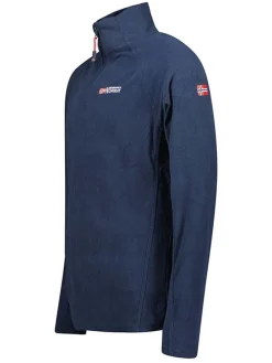 Fleece trui "Tug" donkerblauw