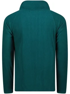 Fleece trui "Tug" donkergroen